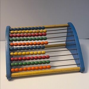 Playskool wooden abacus